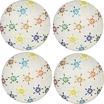 1st Time New Design Glass Round Ceiling Lamp Hand Decorative with Coorful Chips & Beads-59 Ceiling Light Ceiling Lamp(Multicolor)
