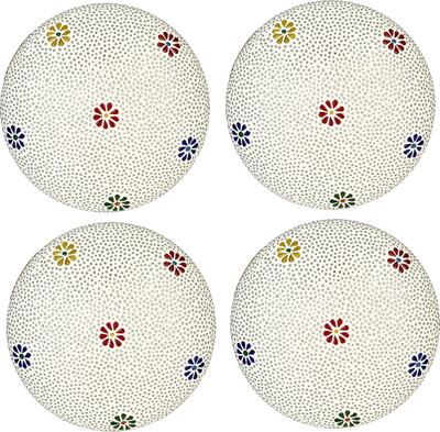 1st Time New Design Glass Round Ceiling Lamp Hand Decorative with Coorful Chips & Beads-54 Ceiling Light Ceiling Lamp(White)