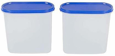 swift international Plastic Grocery Container  - 1800 ml(Pack of 2, Blue)