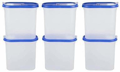 Cutting EDGE Polypropylene Grocery Container  - 1800 ml(Pack of 6, Blue)