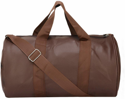 Cromyo Gym Bag Rk-007-Brown Duffel Without Wheels