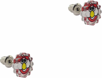 One Personal Care Joker Charm, Shining Sun Inspired, Light Weight Casual Wear Crystal Crystal, Acrylic Stud Earring