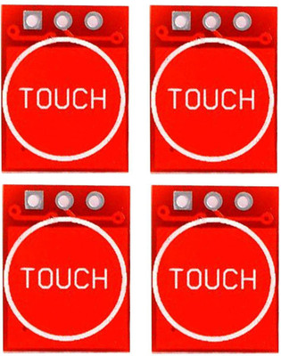 Stookin TTP223 Touch Key Switch Module Touching Button Self-Locking/No-Locking Capacitive Switches Single Channel For DIY ( Pack of 2 ) Power Supply Electronic Hobby Kit