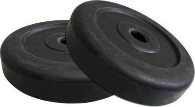 Fit World 5 kg 2.5KG*2PIECE PVC PLATE Home Gym Combo