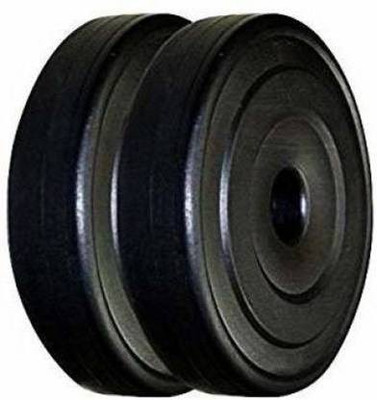 SBR 8 kg 4KG*2PIECE RUBBER PLATE Home Gym Combo