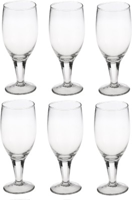 Somil (Pack of 6) Multipurpose Drinking Glass -B1188 Glass Set Wine Glass(180 ml, Glass, Clear)