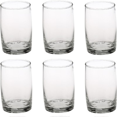 Somil (Pack of 6) Multipurpose Drinking Glass -B1551 Glass Set Water/Juice Glass(270 ml, Glass, Clear)
