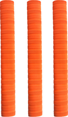 Y2M Pack of 3 Cricket Bat Orange Grip Chevron(Pack of 3)