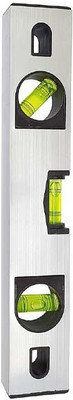 Savgyan GYN-OTX12LEVEL Aluminium Box Beam Level for carpenter&Engineer work 30cm (Silver) GYN-OTX12LEVEL Aluminium Box Beam Level for carpenter&Engineer work 30cm (Silver) Magnetic Engineer's Precision Level(30 cm)