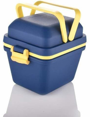 Vittamix Dieting Airtight Lunch Box Set | 3 Compartment Tiffin with Handle & Push Lock | Plastic Tiffin Box for Travelling, School Kids & Office 3 Containers Lunch Box(300 ml)
