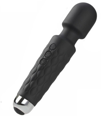 Rexter SRMW-29 Multi Speed Cordless Rechargeable Vibrator Massage for Female Personal Body Massagers Machine With Vibration modes & Water Resistant Massager Massager(Black)