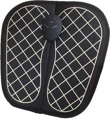 FosCadit F-885 Foot Massager Machine,Folding Portable Electric Massage Mat, Full Automatic Massage Foot Circulation Massager Massager(Black,White)