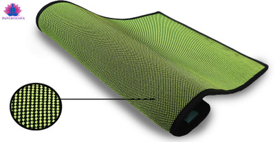 PANCHTATAVA Polyester Door Mat(Green,Black, Medium)