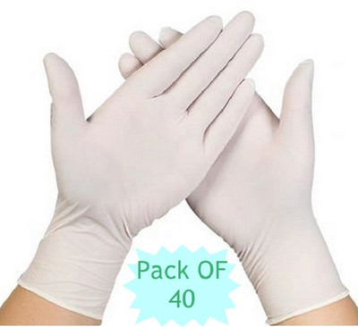 HM EVOTEK Wet and Dry Glove Set(Medium Pack of 40)