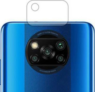 HIRDESH Back Camera Lens Glass Protector for Poco x3(Pack of: 1)