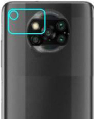 hirdesh Back Camera Lens Glass Protector for Poco x3(Pack of: 1)