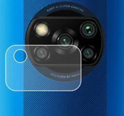 hirdesh Back Camera Lens Glass Protector for Poco x3(Pack of: 1)