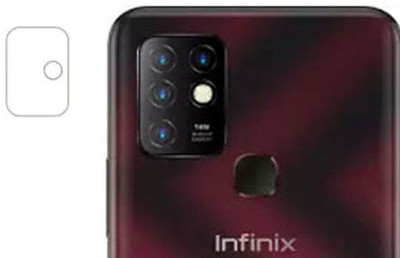 DAFFIN Back Camera Lens Glass Protector for Infinix Hot 10(Pack of: 1)