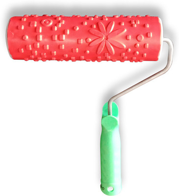 YMS PENTAS FLORET CODE-180 DESIGN CREATOR WITH HANDLE (7 inches) Paint Roller(Pack of 1)