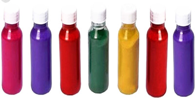 Sjeme Pack of 7 Rangoli Powder(Multicolor)