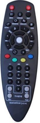 cellwallPRO Non RF (Black) DTH Remote Compatible for  (Black) Videocon D2H Set Top Box Remote Controller(Black)