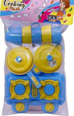DsentSports little kitchen accessories toys set for kids (blue)