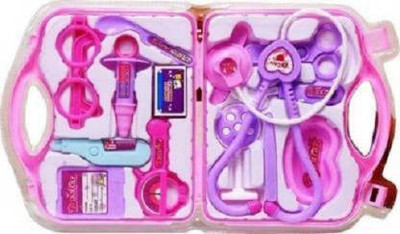 Jalaunsportscreation Baby Doctor Set ( Roll playing Kit Pink )