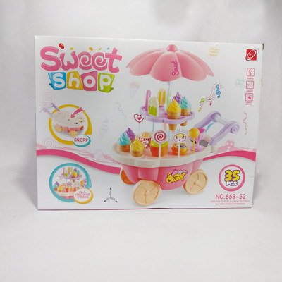 SweetShop Ice Cream Play Set For Sweet Shop