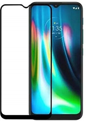 Hyper Edge To Edge Tempered Glass for Motorola E7 Plus(Pack of 1)
