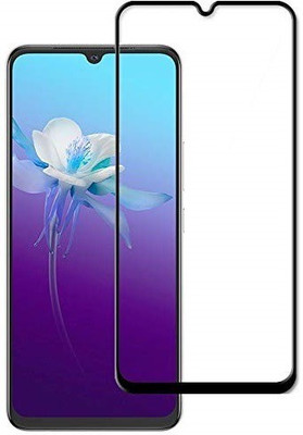 LIKEDESIGN Edge To Edge Tempered Glass for Vivo V20(Pack of 1)