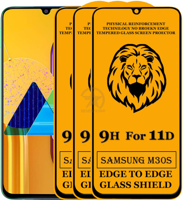 SEVEN7STAR Tempered Glass Guard for Samsung Galaxy M30s(Pack of 3)