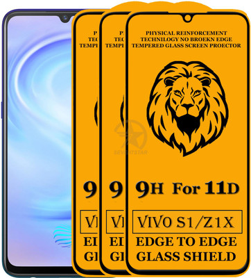 SEVEN7STAR Tempered Glass Guard for Vivo S1(Pack of 3)