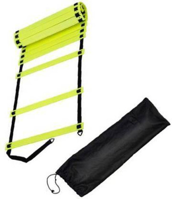 Gawin 4Meter / 9Rungs Speed / Agility Ladder (With Carry Bag) Speed Ladder(Yellow)