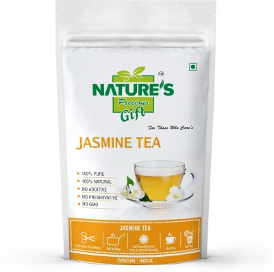 Nature's Precious Gift Jasmine Flowers Dried - 1 kg - Jumbo Super Saver Wholesale Pack Jasmine Jasmine Tea Pouch(1 kg)