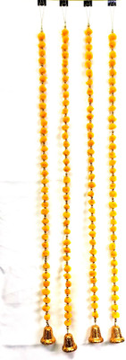 Nitya passion Nitya yellow Pom Pom Strings Wall Hanging for home decoration Toran(Pom Pom)