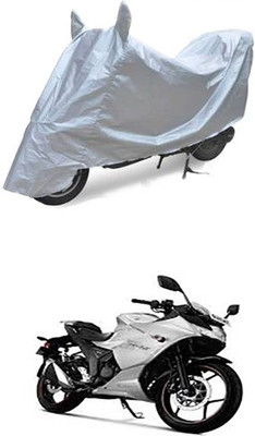 Millennium Two Wheeler Cover for Suzuki(Gixxer SF, Silver)
