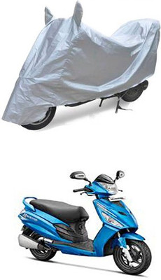Millennium Two Wheeler Cover for Hero(Maestro Edge, Silver)