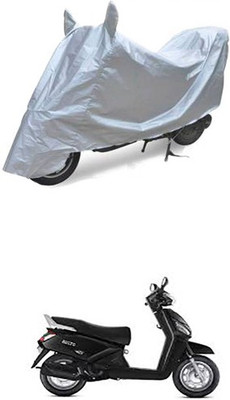 Millennium Two Wheeler Cover for Mahindra(Silver)