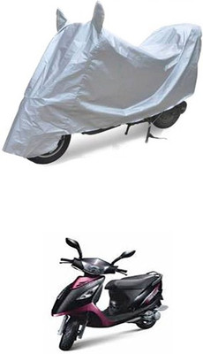 Bristle Two Wheeler Cover for TVS(Silver)