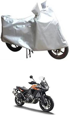 Auto Track Two Wheeler Cover for KTM(Silver)