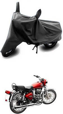 Millennium Two Wheeler Cover for Royal Enfield(Grey)
