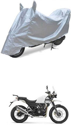 Millennium Two Wheeler Cover for Royal Enfield(Silver)