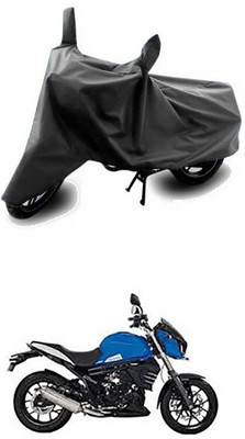 Bristle Two Wheeler Cover for Mahindra(Grey)
