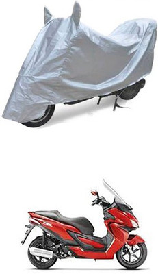 Bristle Two Wheeler Cover for Hero(Silver)