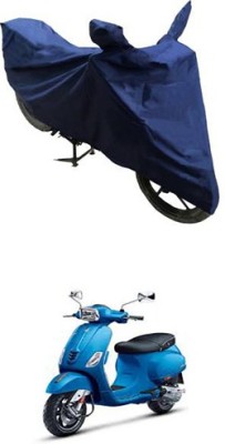 Bristle Two Wheeler Cover for Universal For Bike(Vespa VXL, Blue)