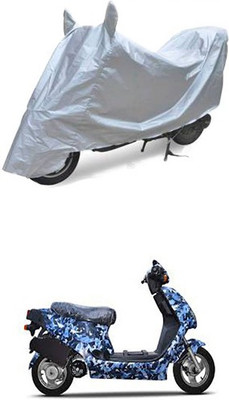 Millennium Two Wheeler Cover for Hero(Silver)