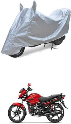 Bristle Two Wheeler Cover for Hero(Silver)
