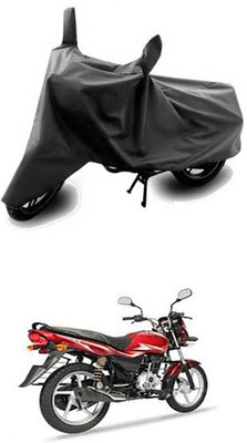 Millennium Two Wheeler Cover for Bajaj(Platina, Grey)