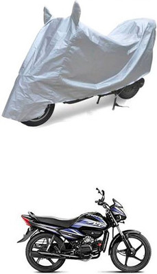 Bristle Two Wheeler Cover for Hero(Silver)