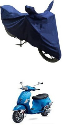 Bristle Two Wheeler Cover for Universal For Bike(Vespa SXL, Blue)